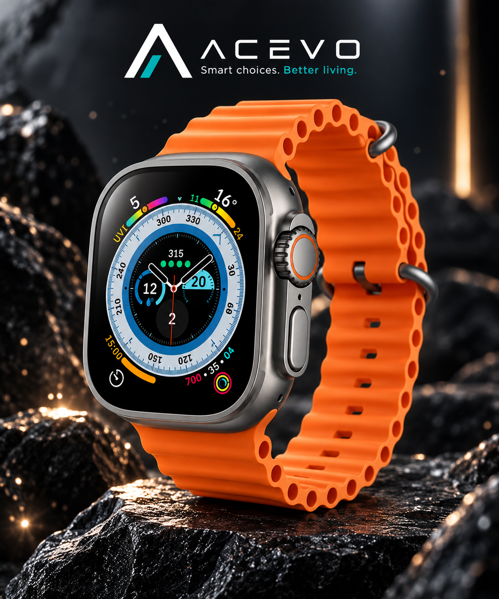 Smartwatch K850 Ultra – Doble Pulso, Carga Inalámbrica y NFC