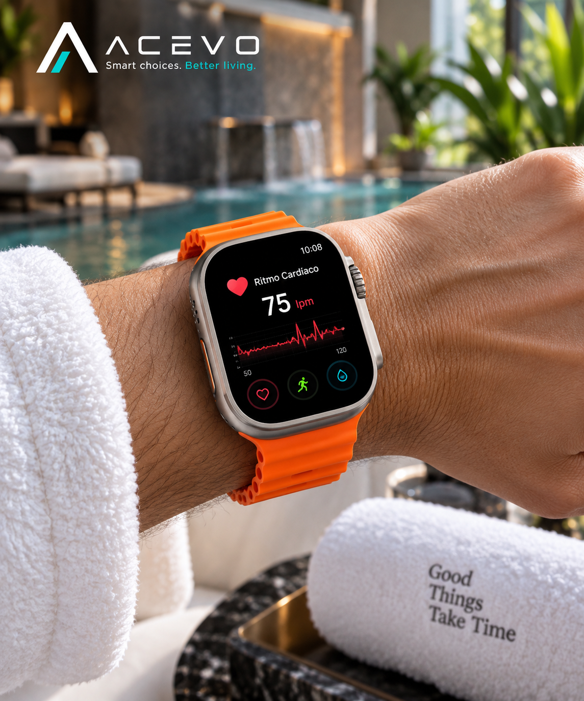 Smartwatch K850 Ultra – Doble Pulso, Carga Inalámbrica y NFC