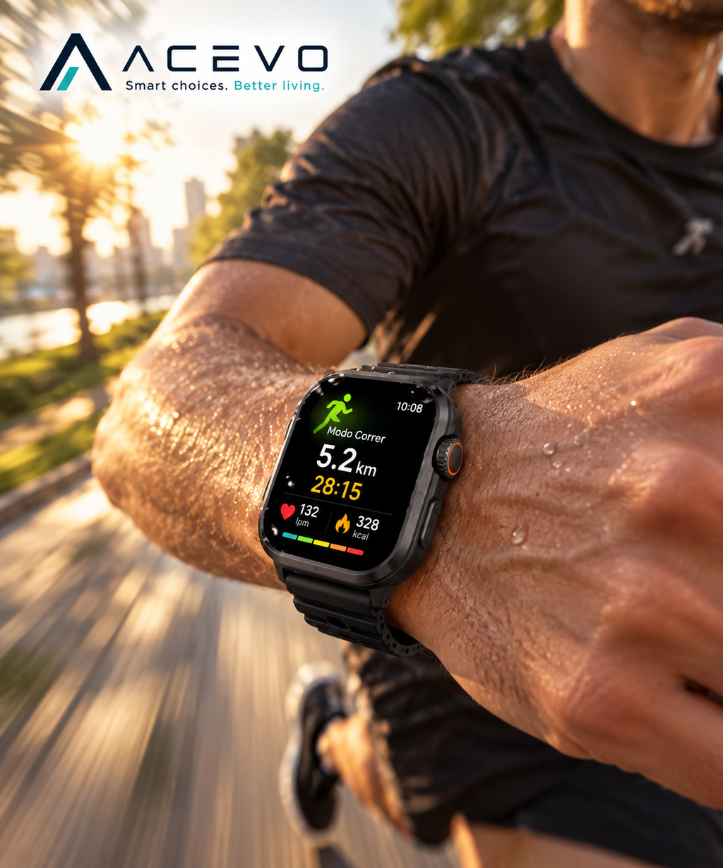 Smartwatch K850 Ultra – Doble Pulso, Carga Inalámbrica y NFC